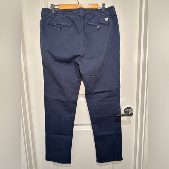 MARINE LAYER - Men’s Saturday Slim Straight Pants, Blue, XL - Picture 3 of 10